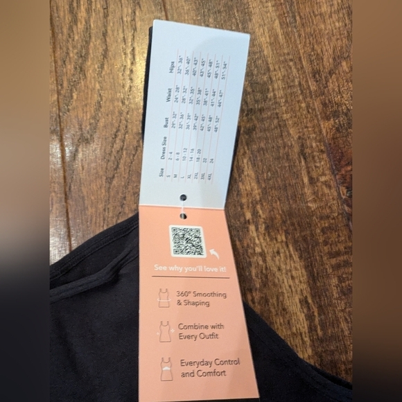 Shapermint Essentials All Day Every Day Scoop Neck Cami black 3XL fits 0x-1x - Picture 11 of 11